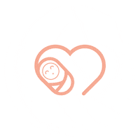 Heart Baby Sticker by Happy Cosleeper