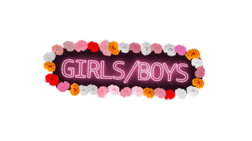 Balcony kiss running girls america Sticker