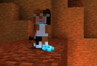 Knocking Over Minecraft Story Mode GIF