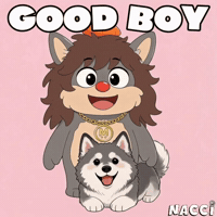Waving Dog Day GIF