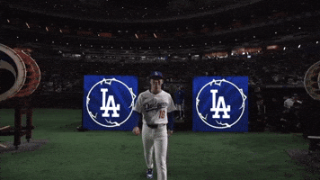 Los Angeles Dodgers Sport GIF by MLB
