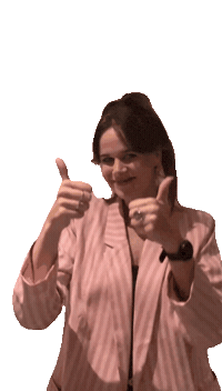 Toppie Thumbs Up Sticker by KaarsjEs by Es