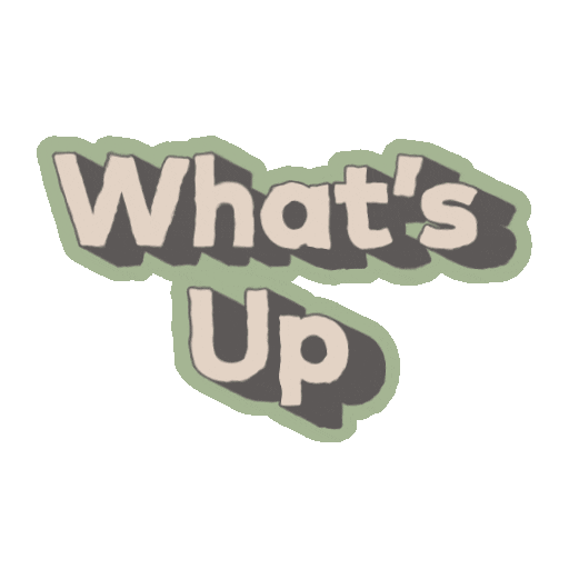 Whats Up Sup Sticker by Newman's