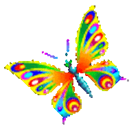 icon butterflies STICKER