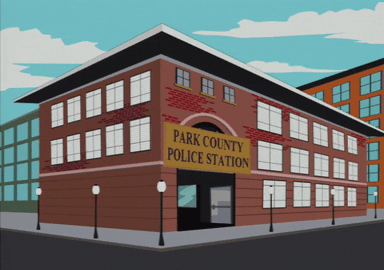 police station sky GIF by South Park 
