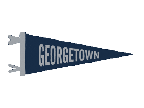 Hoyas Hoya Saxa Sticker by Georgetown University