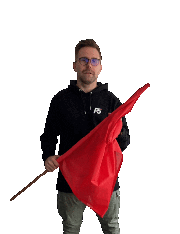 Flag P5 Sticker by Paola Depalmas