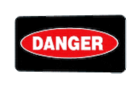 warning STICKER