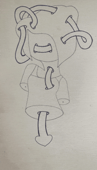 I Love You Art GIF