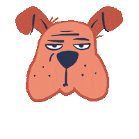 Dog What Sticker by Zaromatt