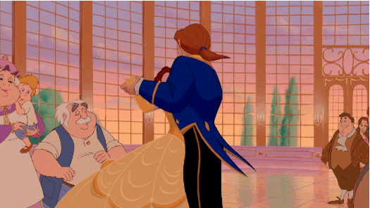 beauty and the beast animation GIF by Disney