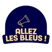 Allez Les Bleus Sticker by Paris 2024