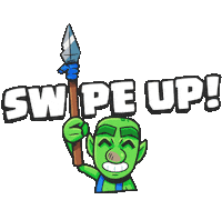 SupercellES sticker instagram swipe up emote Sticker