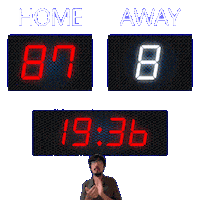8 Away Sticker