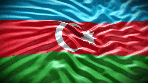 Azerbaijan Flag Turk GIF by TempInbox