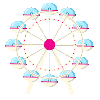 London Pink Sticker by lastminute.com