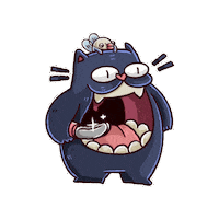 Cat Sticker by Dwarf Factory