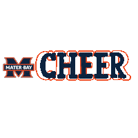 Cheer Cheerleader Sticker by Mater Bay