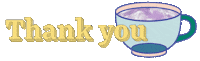 Thank You Sticker by internet teapot