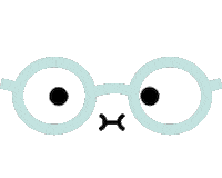 illustration eye roll Sticker by Noodoll