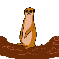 kunterbuntes_vom_butz erdmennchen Sticker