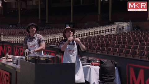 mkrau GIF by My Kitchen Rules