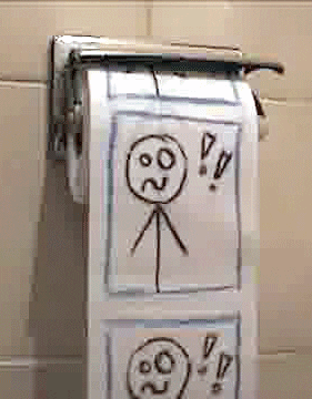 Toilet Paper Animation GIF