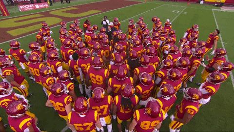 Team Fight On GIF by USC Trojans
