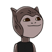 Cat Shut Up Sticker by Deadbeat