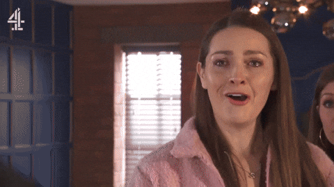 Happy Tears Hug GIF by Hollyoaks