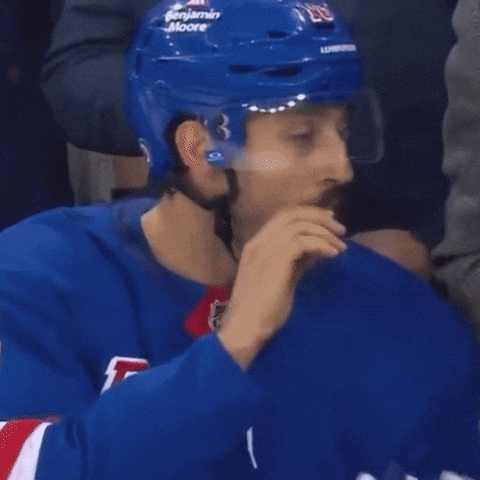 taylovision giphyupload middle finger vincent new york rangers GIF