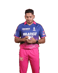 Halla Bol Pink Sticker by Rajasthan Royals