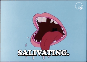 Salivating