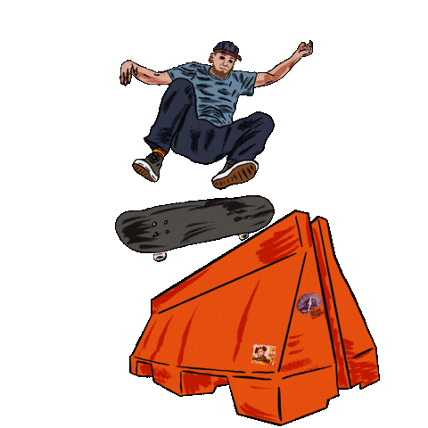 Skate Skateboarding Sticker
