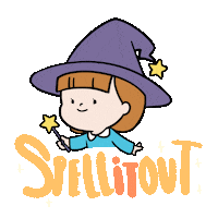 Trick Or Treat Girl Sticker by Ai and Aiko