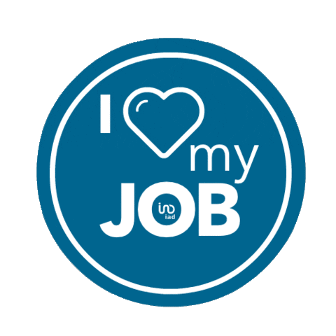 iadfrance love work iad lovemyjob Sticker