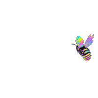 Color Fly Sticker by Dinaaaaaah