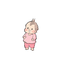 _fuwamai_ 赤ちゃん あかちゃん maipooo まいぽー Sticker