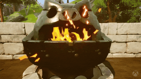 Fire Steam GIF by Xbox