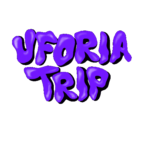 Trip Ufo Sticker by ANOMONA