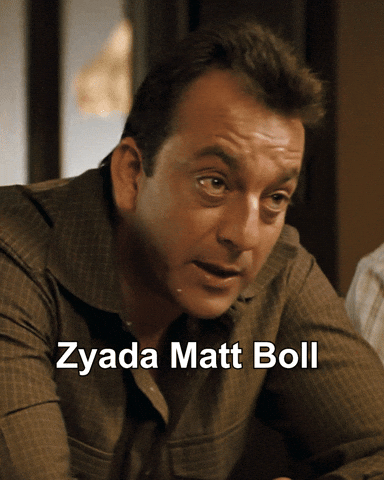 Sanjay Dutt What GIF by Vinod Chopra Films