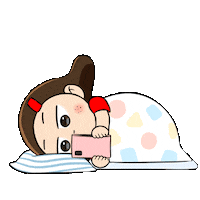 Sleepy Girl Sticker by ulsankeunaegi