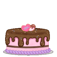 Birthday Cake Sticker