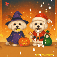 Dog Christmas GIF by HammyandBrody