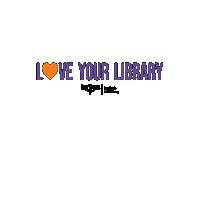 Love Your Library Sticker by Fort Worth Public Library