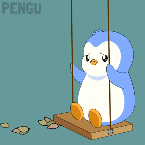 Sad Cry GIF by Pudgy Penguins