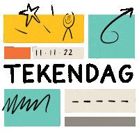 Drawing Doodle Sticker by Debetekenaar