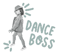 Like A Boss Dance Sticker by City Girl Gone Mom