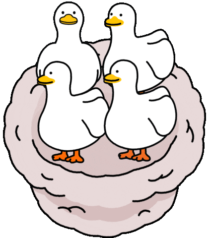 Duck Sticker by museLIVE