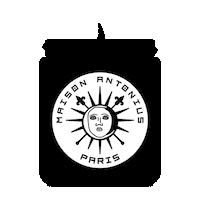 MaisonAntonius love candle candles maison Sticker